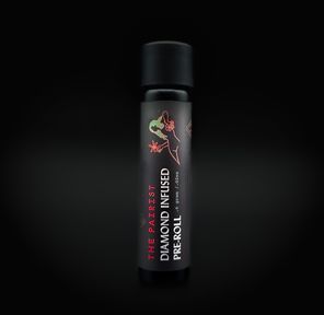 Photograph of product: D. The Pairist .6g Diamond Infused Pre Roll - Mendo Purps (H) - 