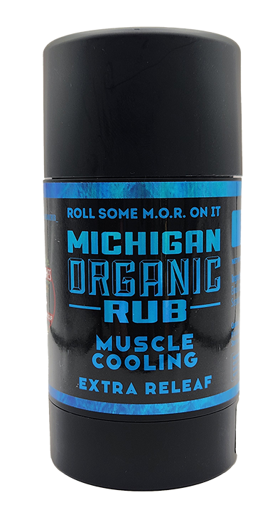Photograph of Product: Muscle Cooling | Extra ReLeaf | Roll On | Michigan Organic Rub