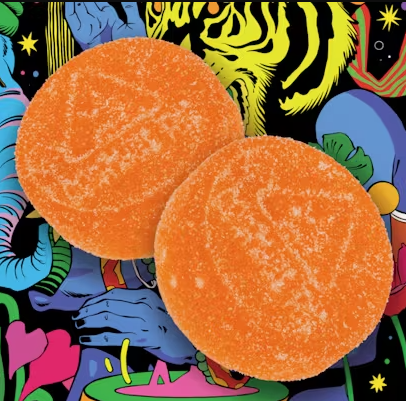 Photograph of product: Sapura | Outrageous Orange | 100mg