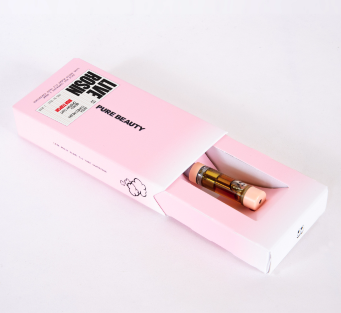 Photograph of product: Berry Cherry Tart - 1g Live Rosin Cartridge | Pure Beauty