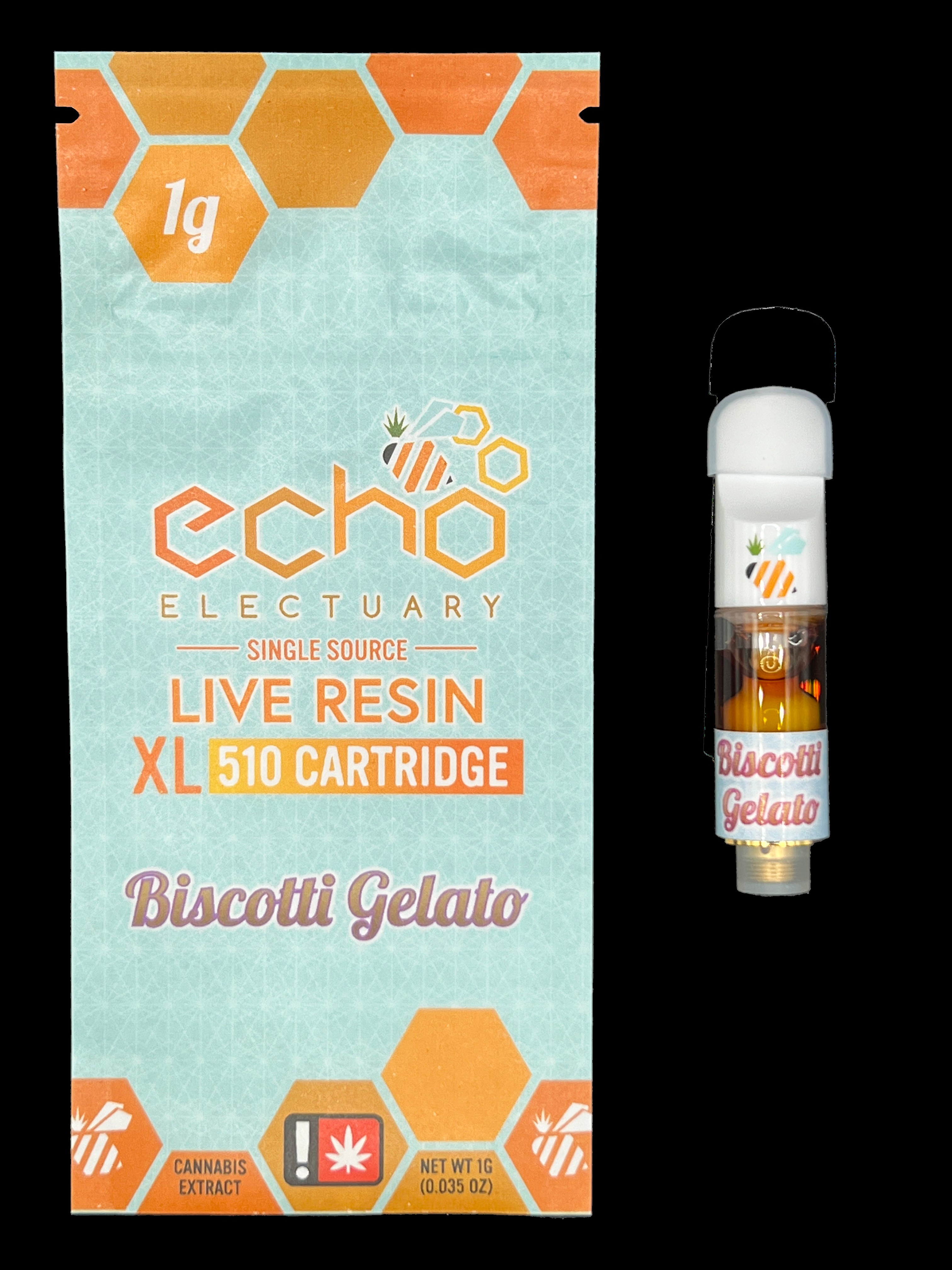 Photograph of product: Echo Electuary - Biscotti Gelato XL LN Cart