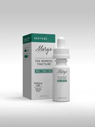 Photograph of product: | Restore | Cbd:Thc :16mg | Mary's Medincial