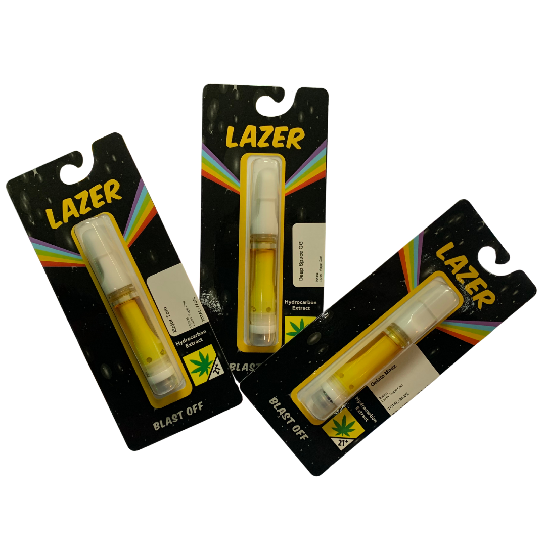 Photograph of product: Lazer Space Queen Cartridge Hybrid 1g