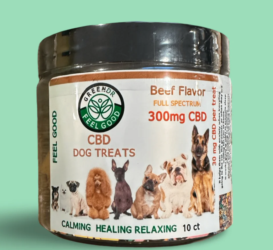Photograph of product: Green Dr | CBD | Pet Treats | Beef | 300mg