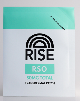 Photograph of product: Rise   50mg Transdermal Patch   Rso