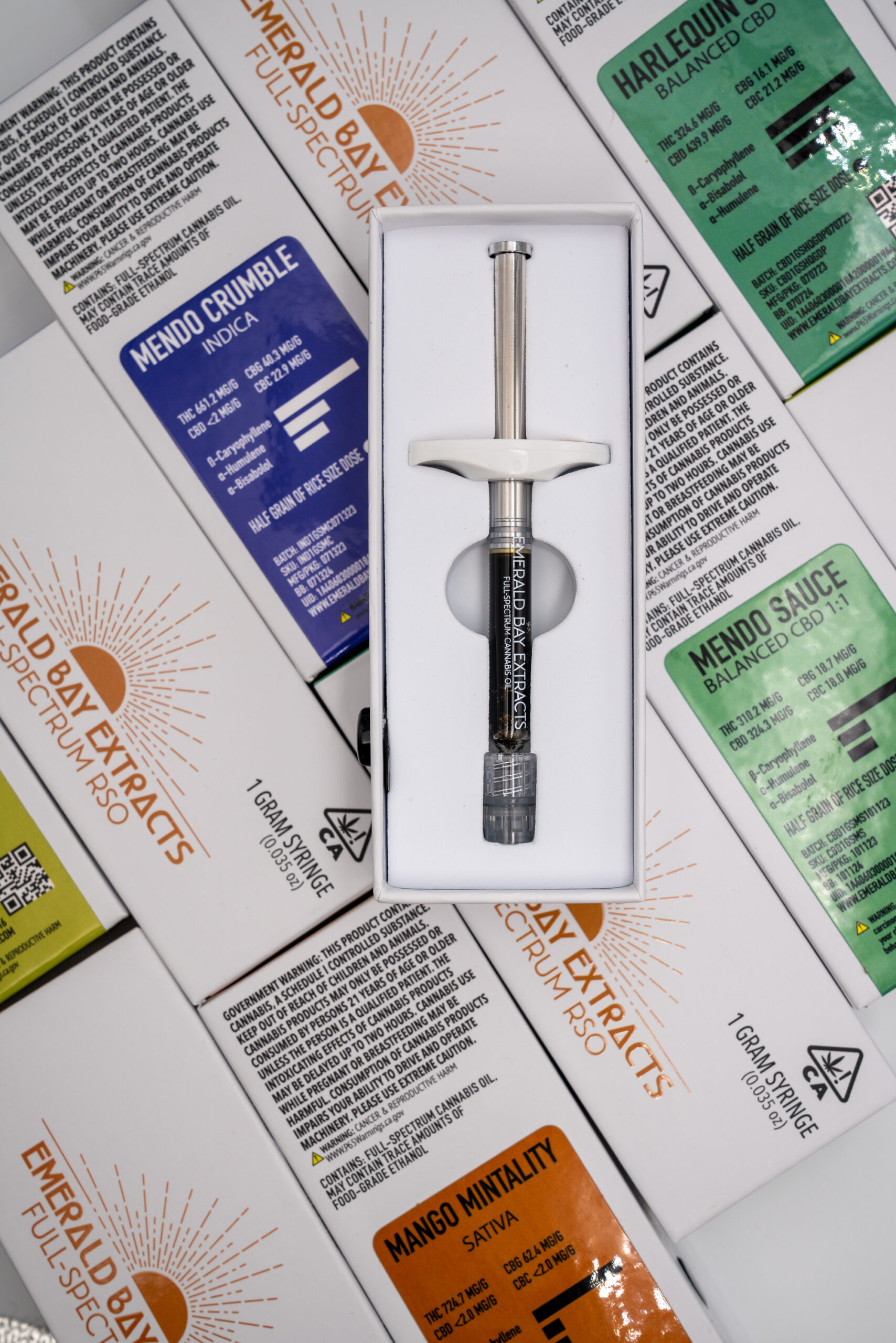 Photograph of product: EBE | FS RSO Oil S | Pineapple Diesel