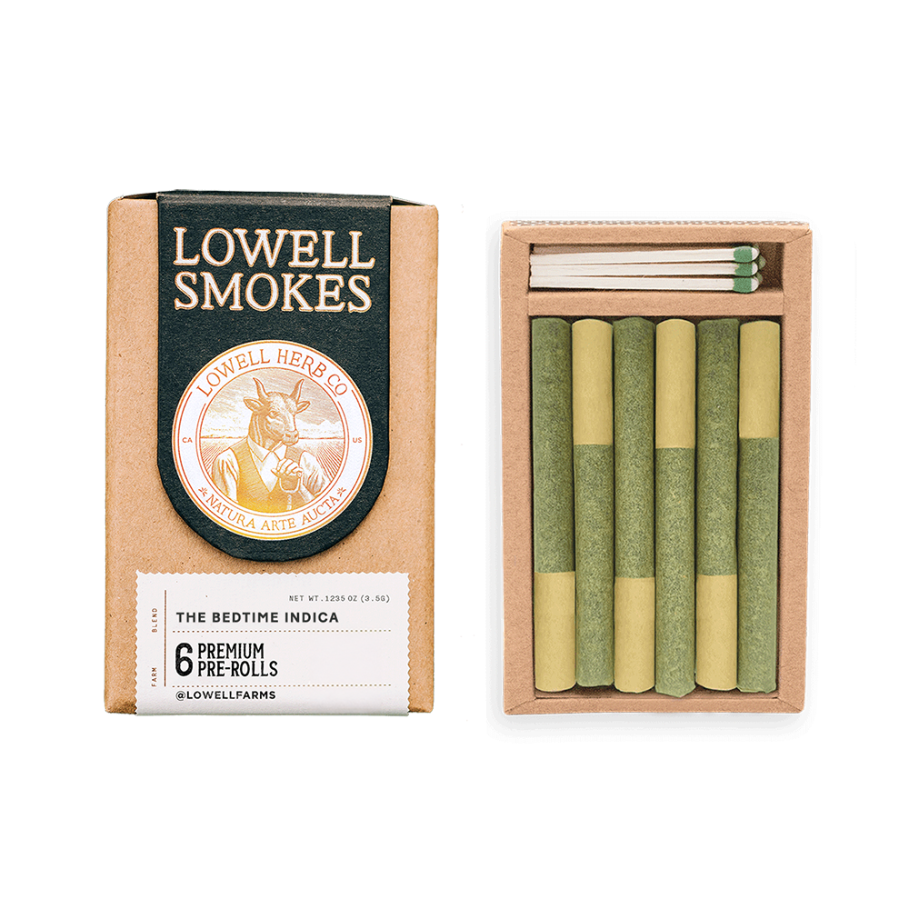 Photograph of product: LOWELL Joint 3.5g: The Bedtime Oui'd Blend 6pk
