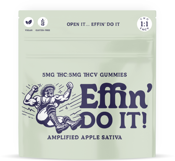 Photograph of product: Effin-Do it! Amplified Apple 1:1 TH-oui:TH-ouiV | 100mg