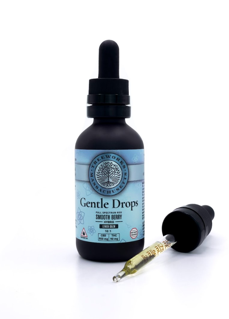 Photograph of product: Gentle Drops - Hybrid -  990mg TAC (900mg CBD | 90mg TH-oui)