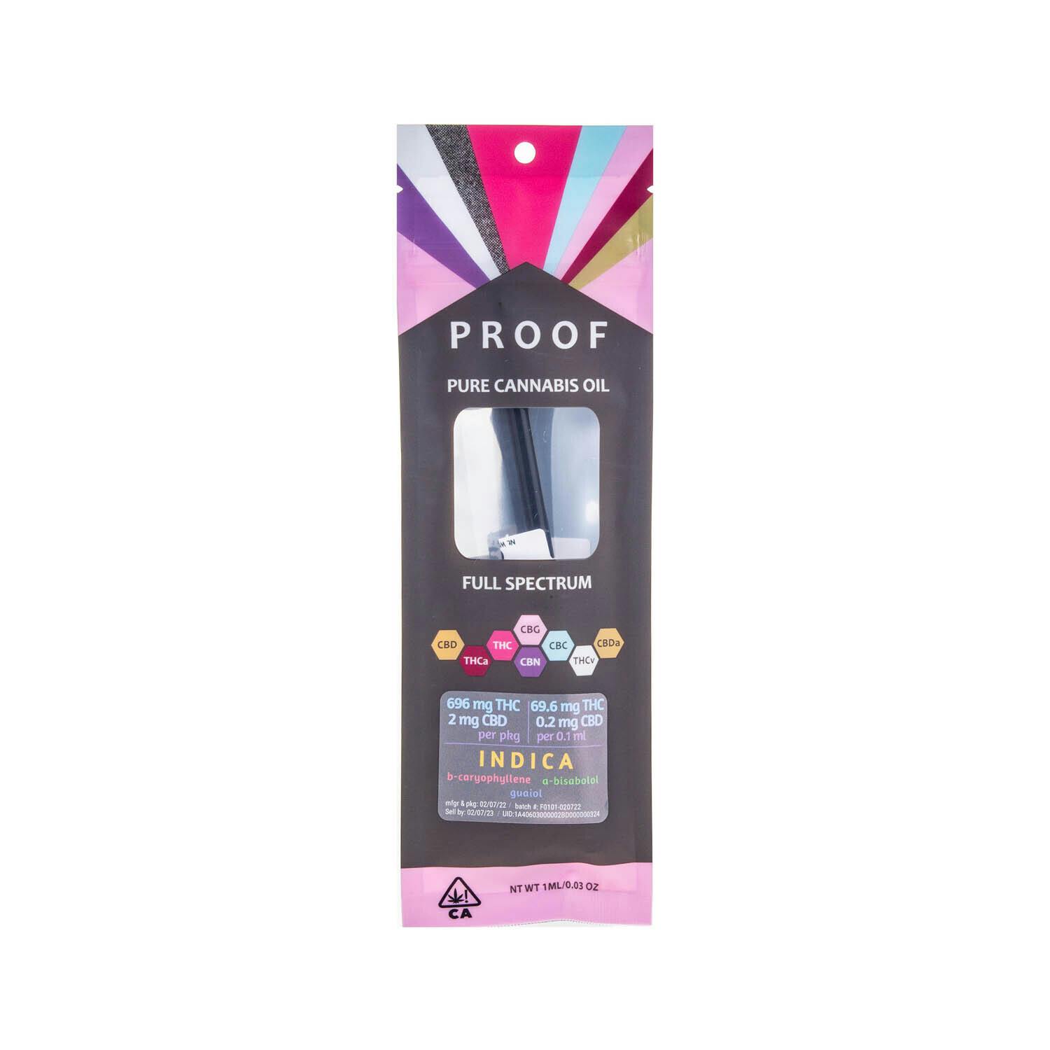 Photograph of product: Proof | Oui'd Full Spectrum RSO Oil (650mg TH-oui)