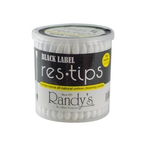 Photograph of Product: Randy's RES-TIPS Cotton Cleaning Swabs