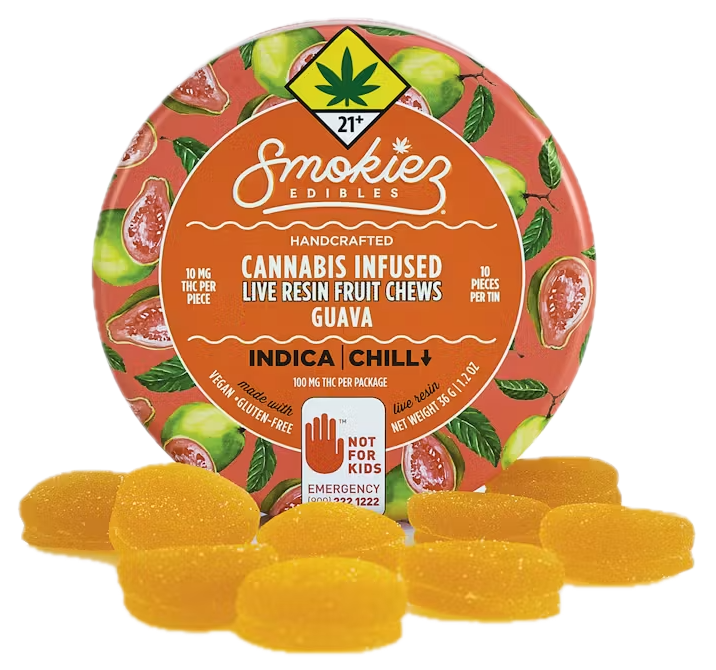 Photograph of product: Guava Oui'd Live Resin Fruit Chews, 10-Pack