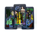 Photograph of product: Mysterious Forest Tarot