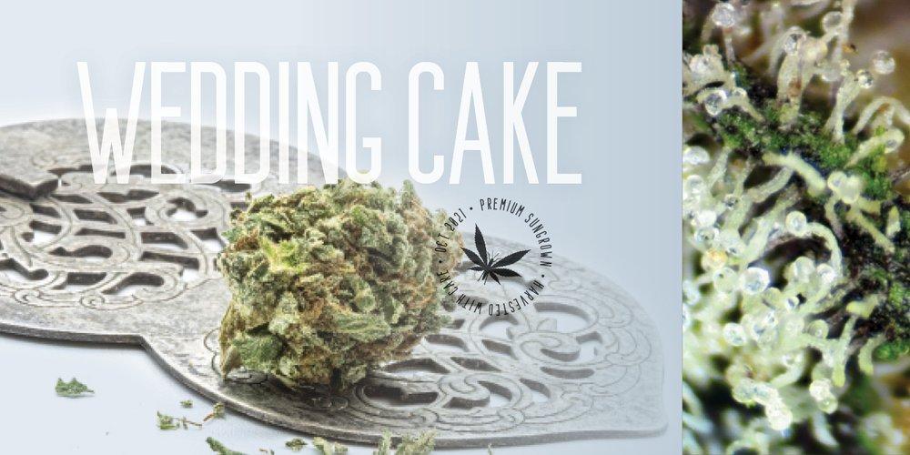 Photograph of product: Grasshopper Farms | Resin Infused Wedding Cake Infused Pre-Roll