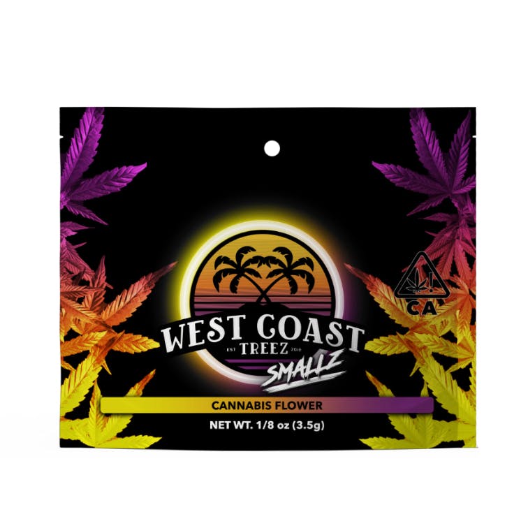 Photograph of product: GASLATO SMALLS 3.5G - HYBRID - WEST COAST TREEZ