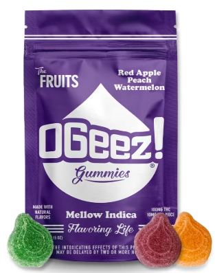 Photograph of product: OGeez - The fruits Mellow Oui'd - Edibles - 100mg