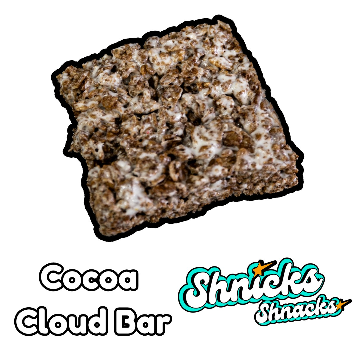 Photograph of product: Cocoa Cloud Bar | Cereal Bar [1pk x 10mg]