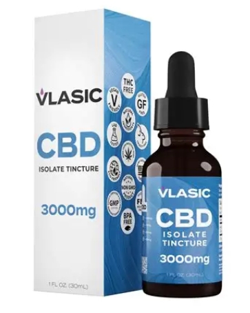 Photograph of product: Vlasic CBD Isolate Tincture