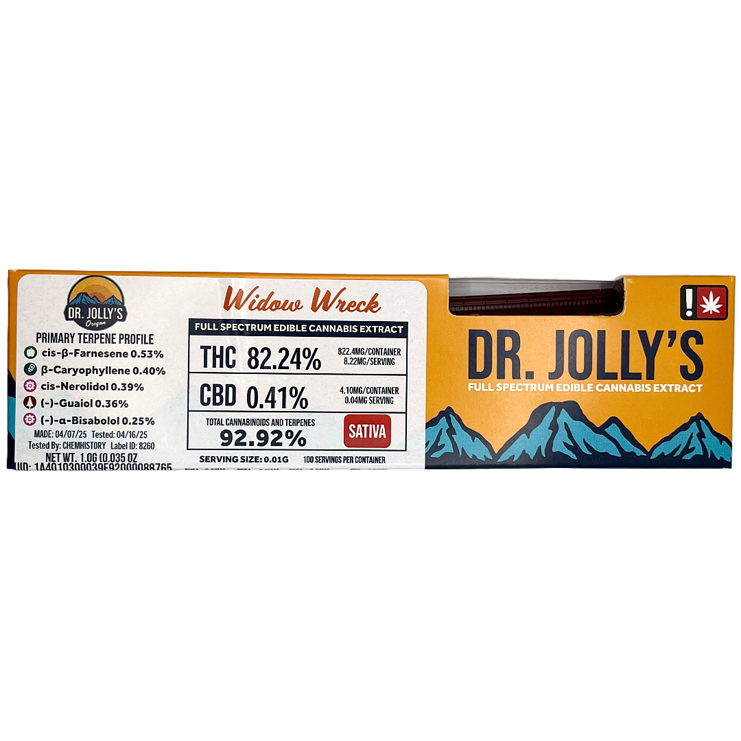Photograph of product: Dr.J- Widow Wreck 1G RSO (S)