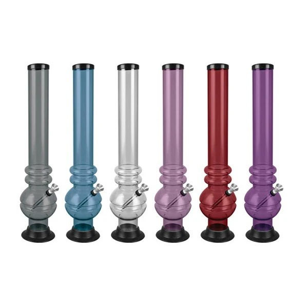 Photograph of product: Bubble Rings Acrylic Water Pipe | 18"
