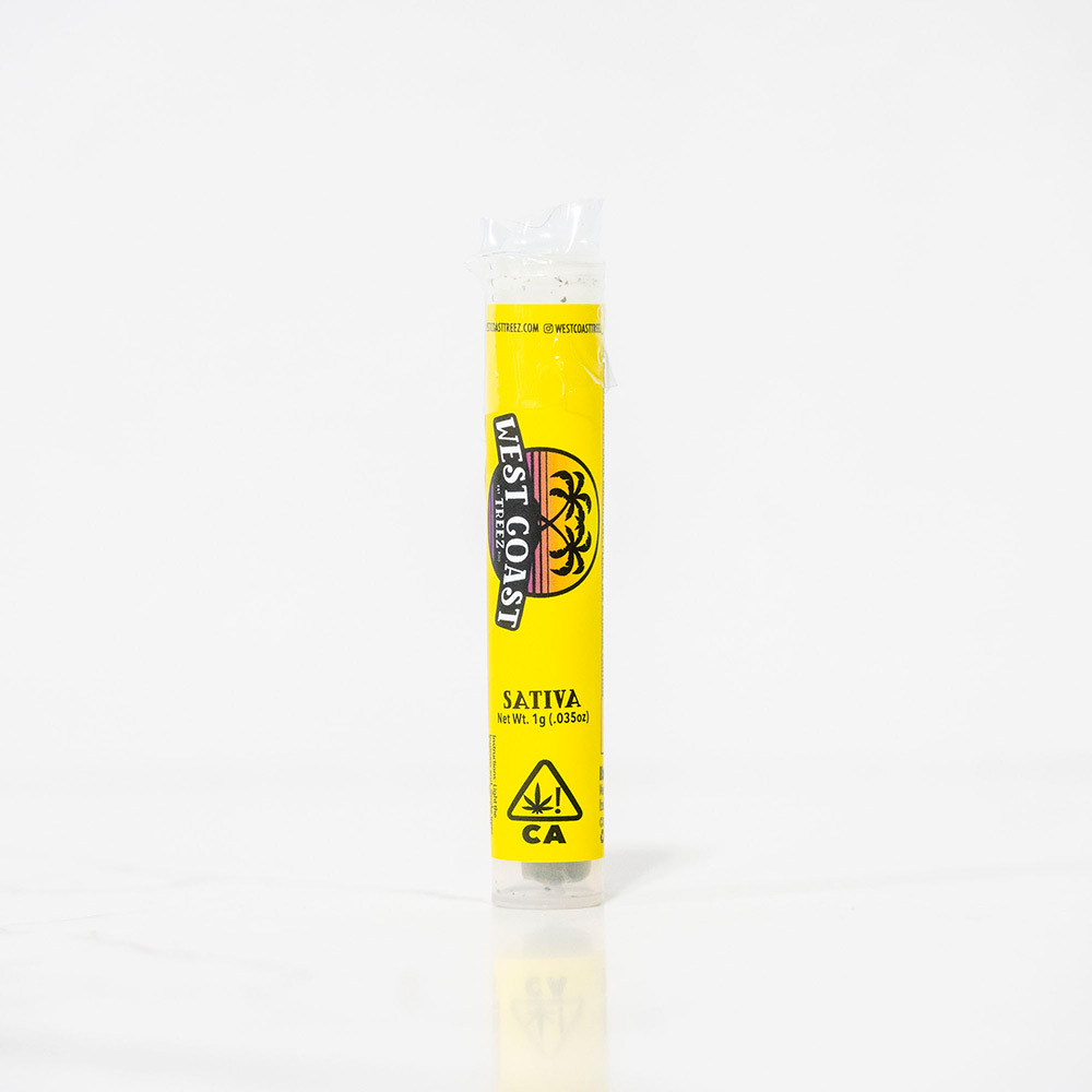 Photograph of product: West Coast Treez  - Hollywood Haze - Oui'd Preroll
