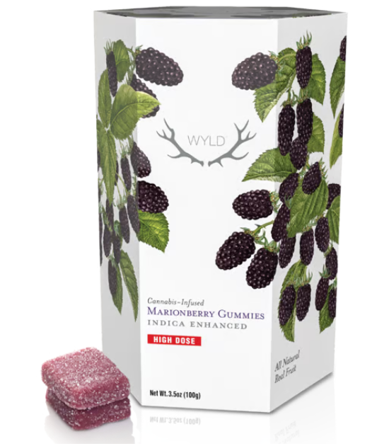 Photograph of product: Marionberry Gummies Oui'd Wyld
