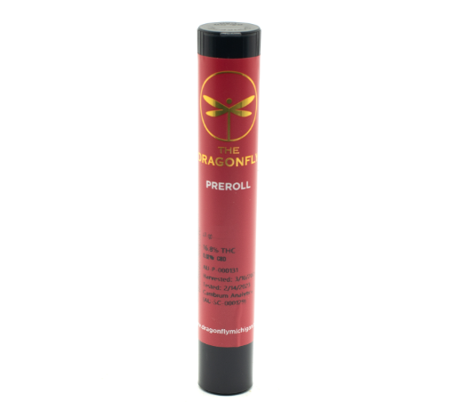 Photograph of product: Grape Gas | Dragonfly | Pre-Roll