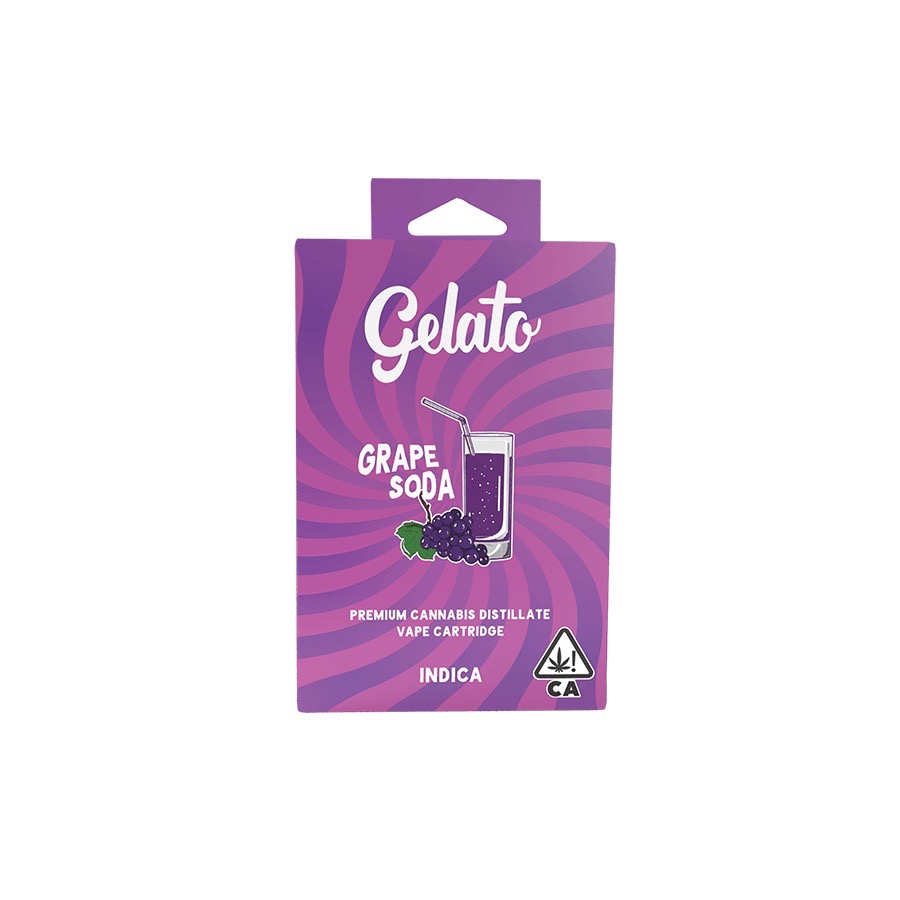 Photograph of product: Cartridge | Grape Soda | 1g | Gelato