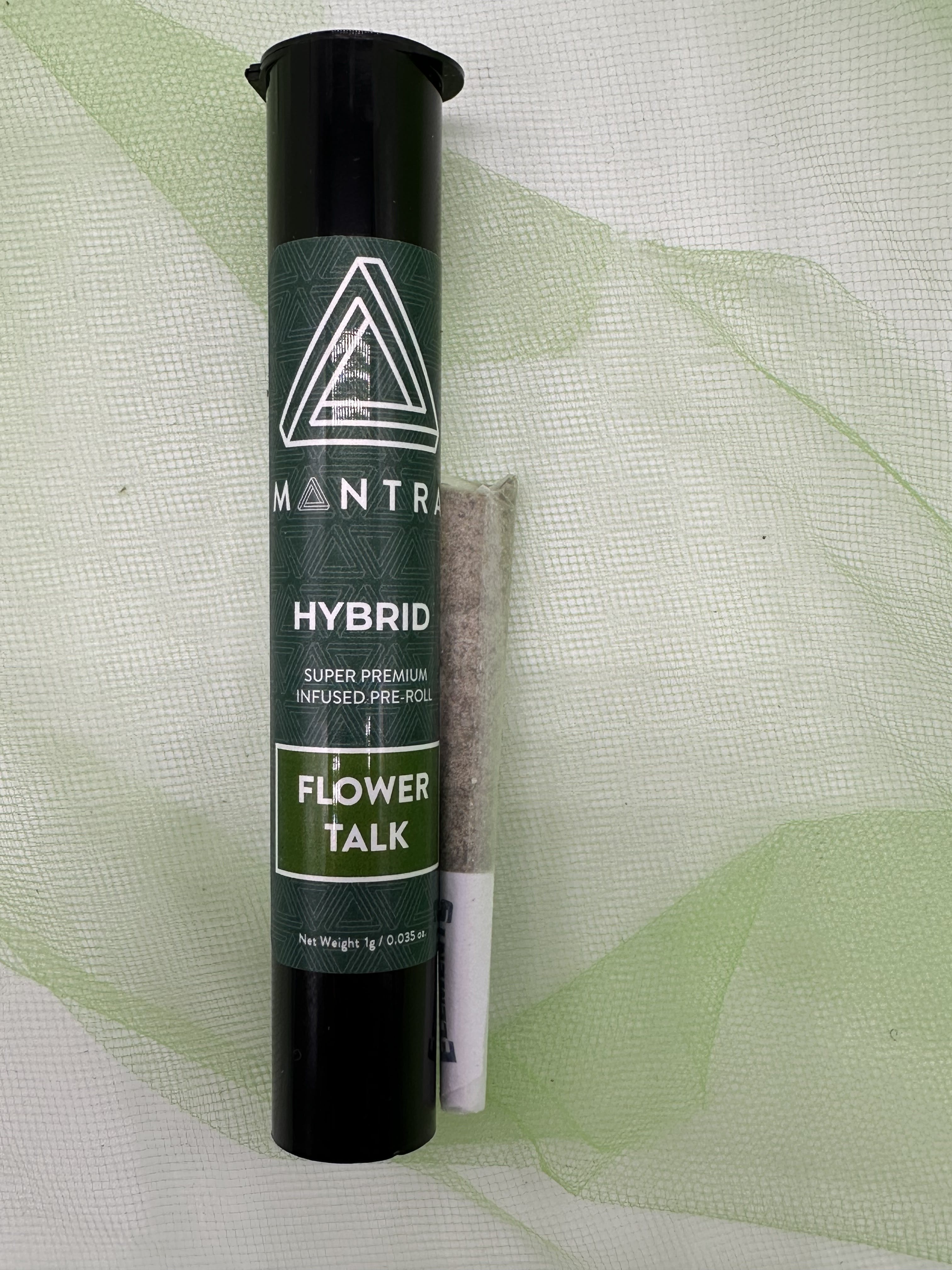 Photograph of product: Flower Talk - 1g Infused Preroll