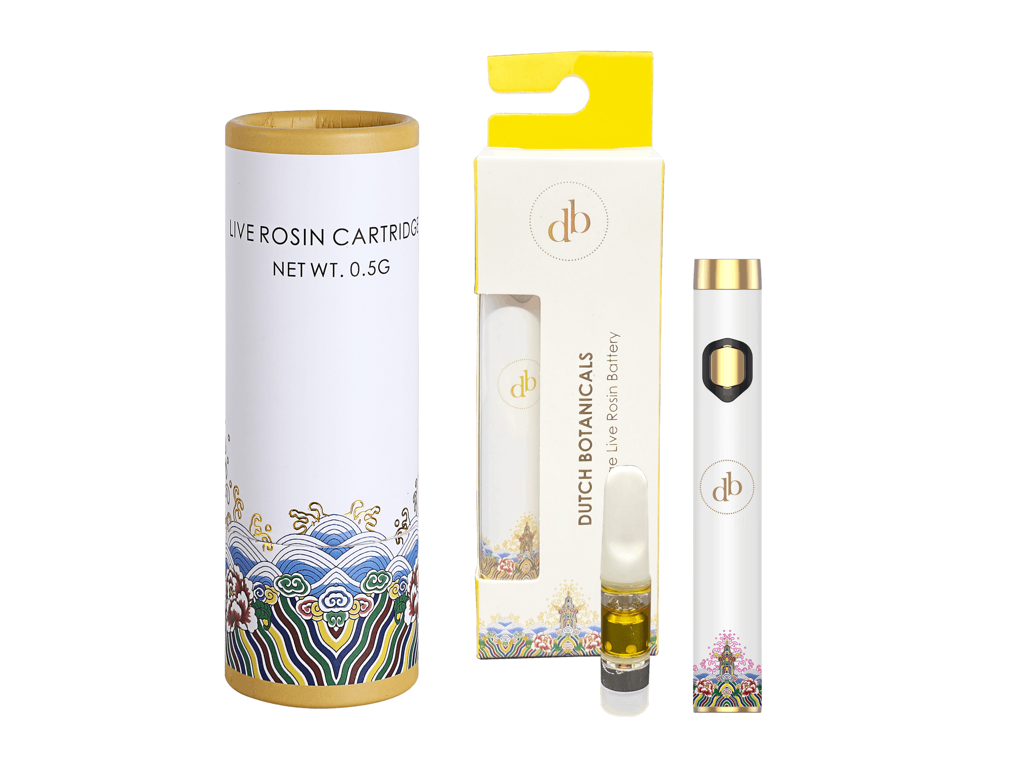 Photograph of product: Dutch Botanicals Grumpy Apes Rosin Cartridge 1g