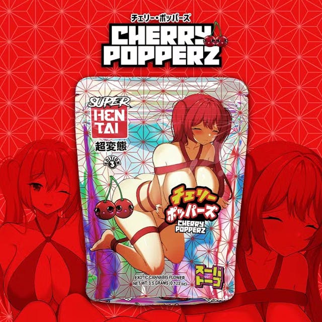 Photograph of product: Cherry Popperz 26.22% 3.5G - Eighth