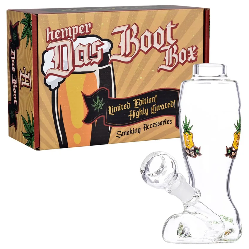Photograph of product: Hemper Das Boot Glass Water Pipe | 6.25" | 14mm F
