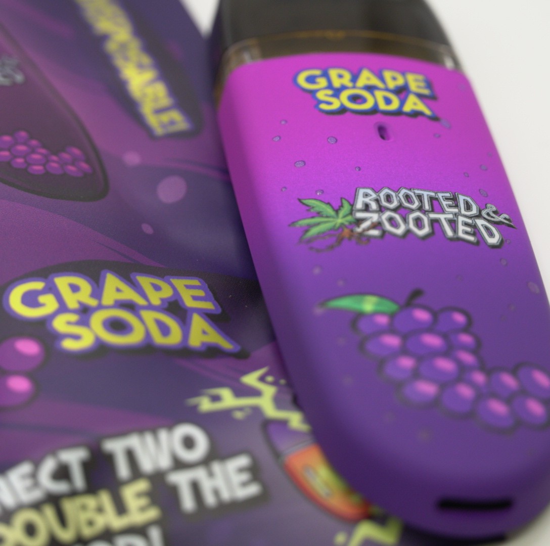 Photograph of product: RZ | Grape Soda Magnetic Disposable Vape (AU)