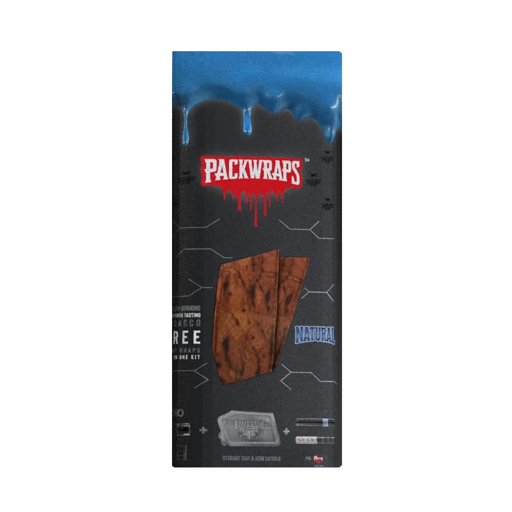 Photograph of Product: Packwraps x Twisted | Hemp Wrap & Glass Tips | 2pk
