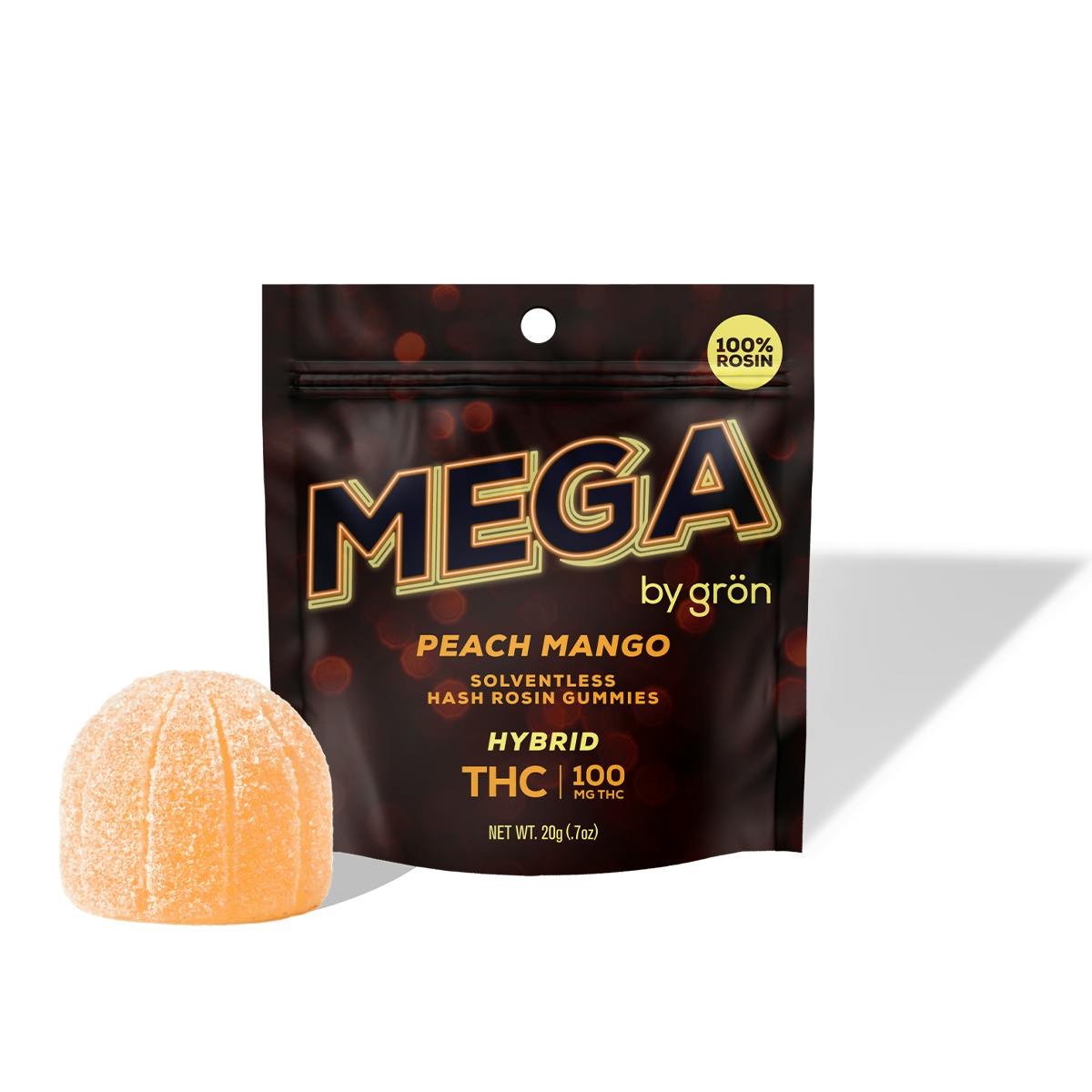 Photograph of product: Peach Mango | Live Rosin | 1 Pack