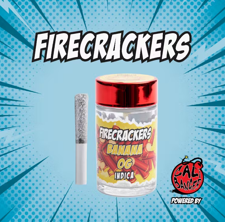 Photograph of Product: Banana Og 5pk X 0.6 Infused Pre Roll - 3g