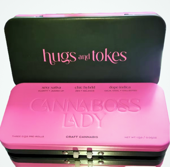 Photograph of product: Cannaboss Lady - Variety 3pk Preroll