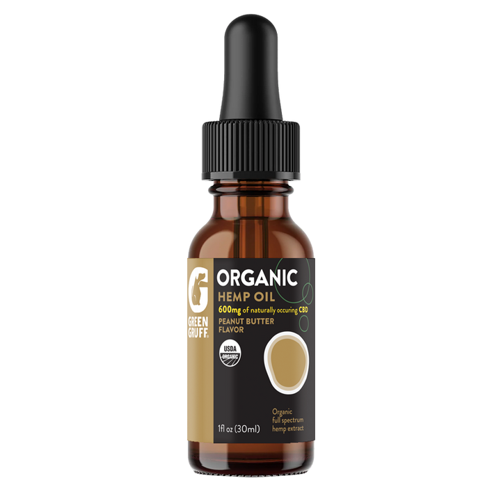 Photograph of product: Green Gruff | Peanut Butter Tincture - CBD | 600mg