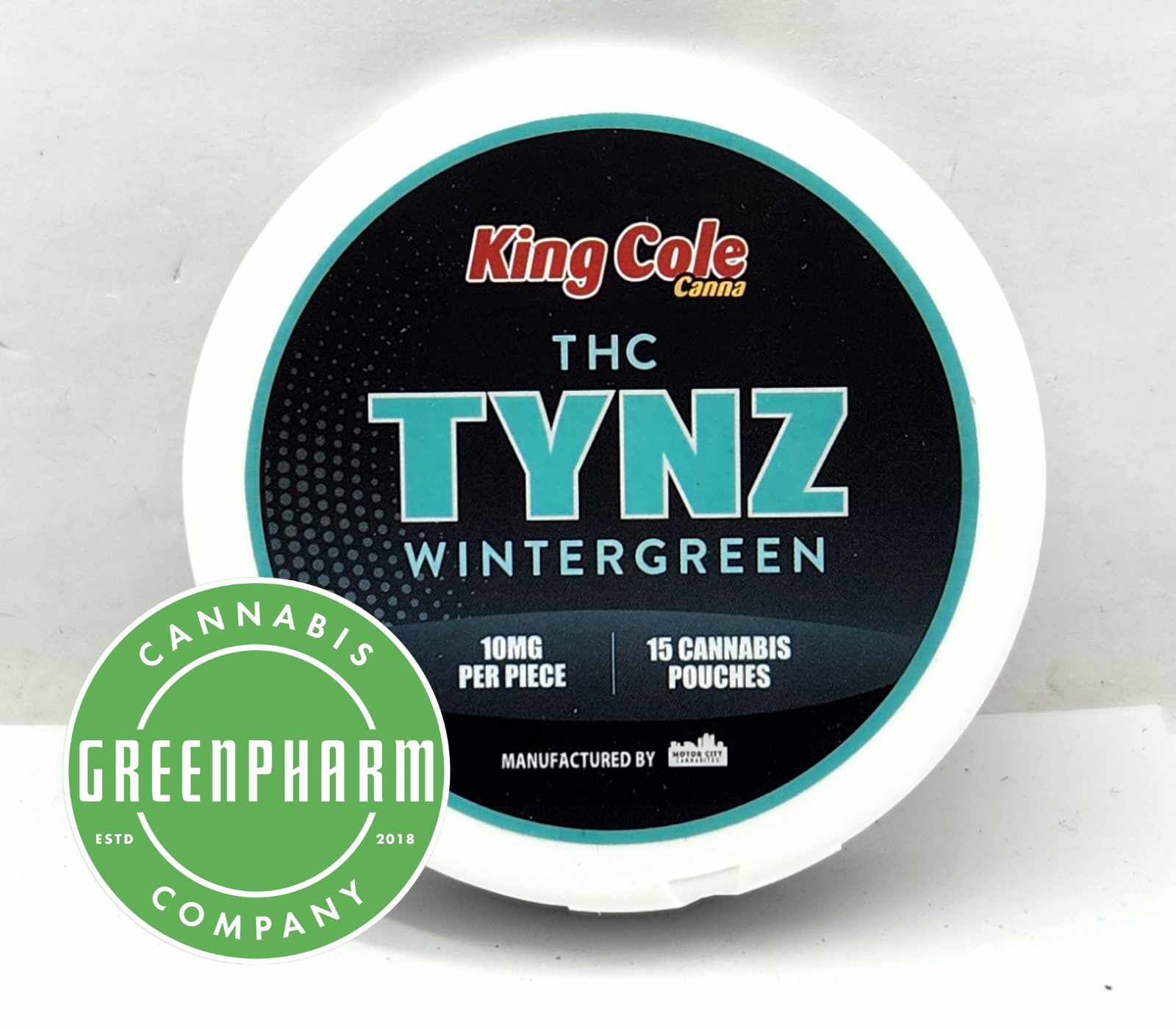 Photograph of product: Edible | TYNZ | Wintergreen Pouches  | 150mg