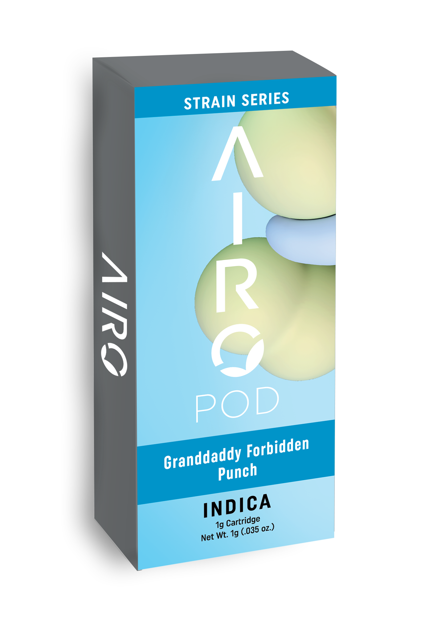 Photograph of product: Airo Pod - 1g Cartridge - Granddaddy Forbidden Punch