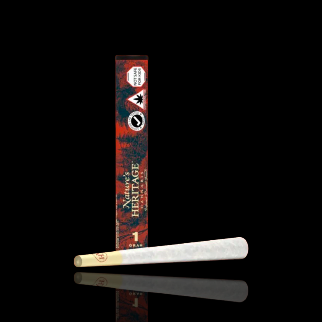 Photograph of product: Strawberry Jelly Infused Preroll with Bubble au chocolat 2pk
