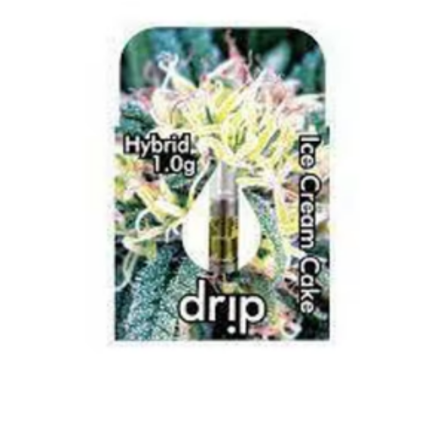 Photograph of product: Drip - 1g Cart - Ice Cream Cake Hybrid