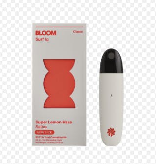 Photograph of product: Super Lemon Haze DISPOSABLE (1g) - 