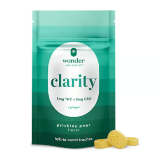 Photograph of product: Wonder Minis Clarity Prickly Pear 1:1 TH-oui:CBG 5mg (20ct) 100mg