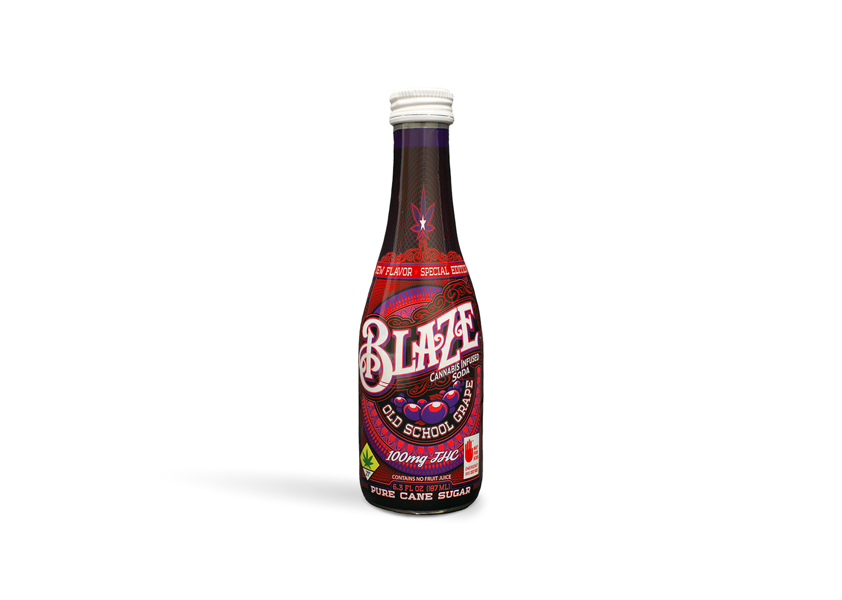 Photograph of product: Old School Grape Soda | 100mg