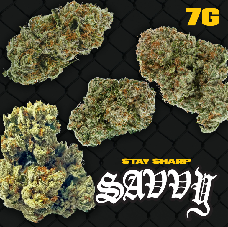 Photograph of product: CTPharma Savvy Scout Breath Small Flower 19.95% (I) 7g - 25608