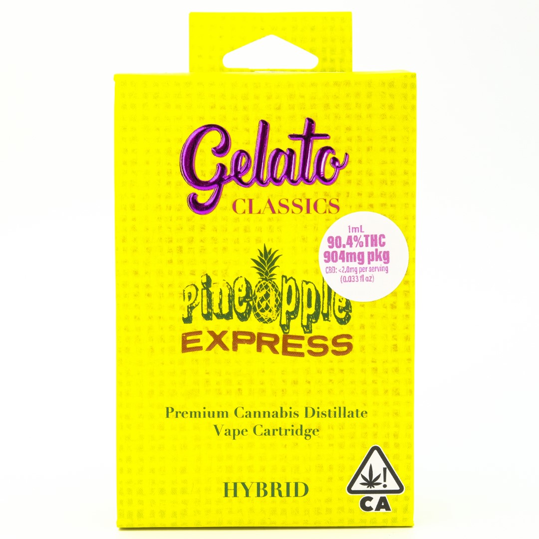 Photograph of product: Gelato - Classic - Pineapple Express - Cart