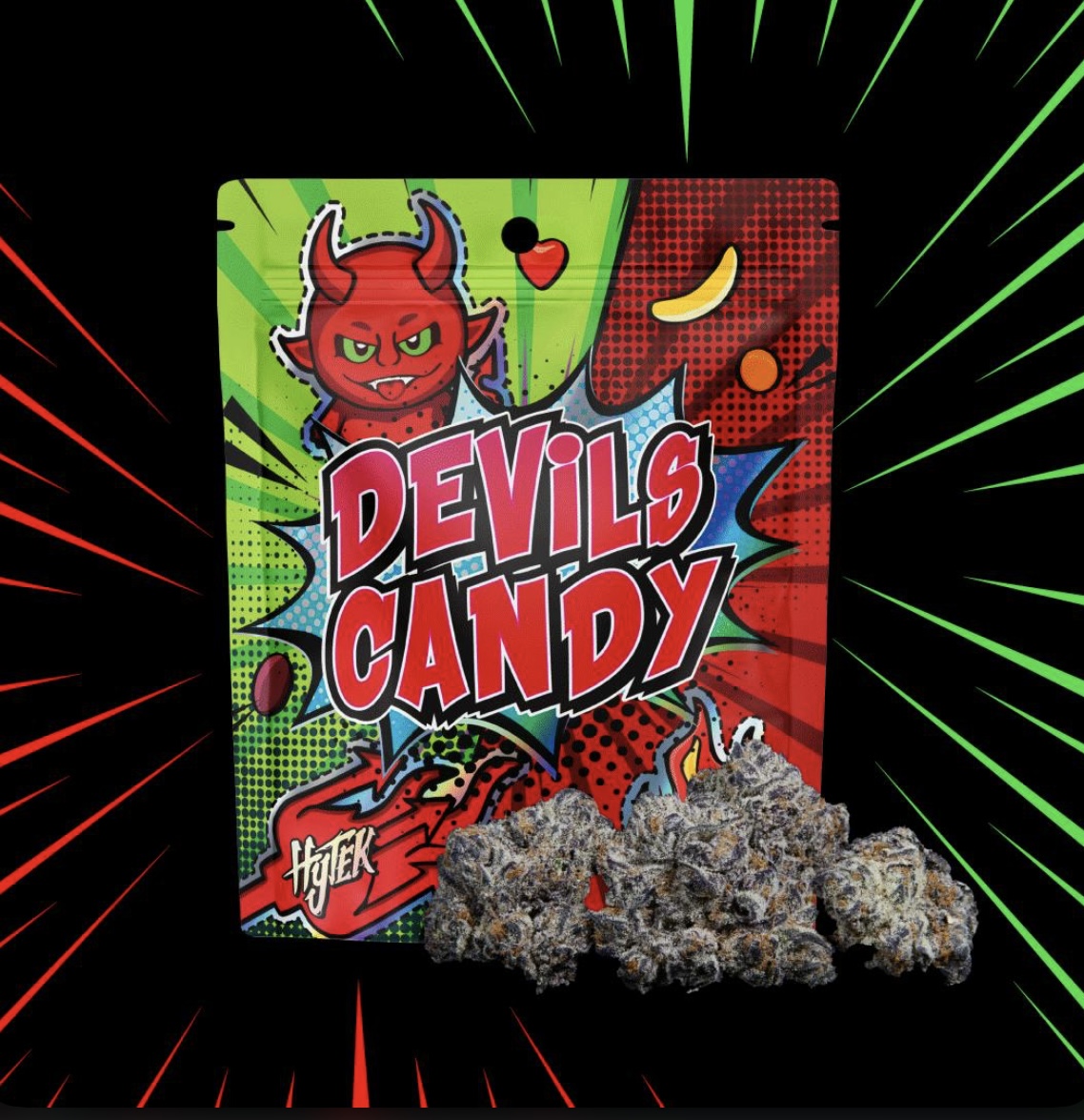 Photograph of product: AU Hytek: Devil's Candy Prepackaged 3.5G