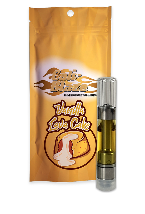 Photograph of product: Cali-Blaze | Vanilla Lava Cake Cartridge | 1g