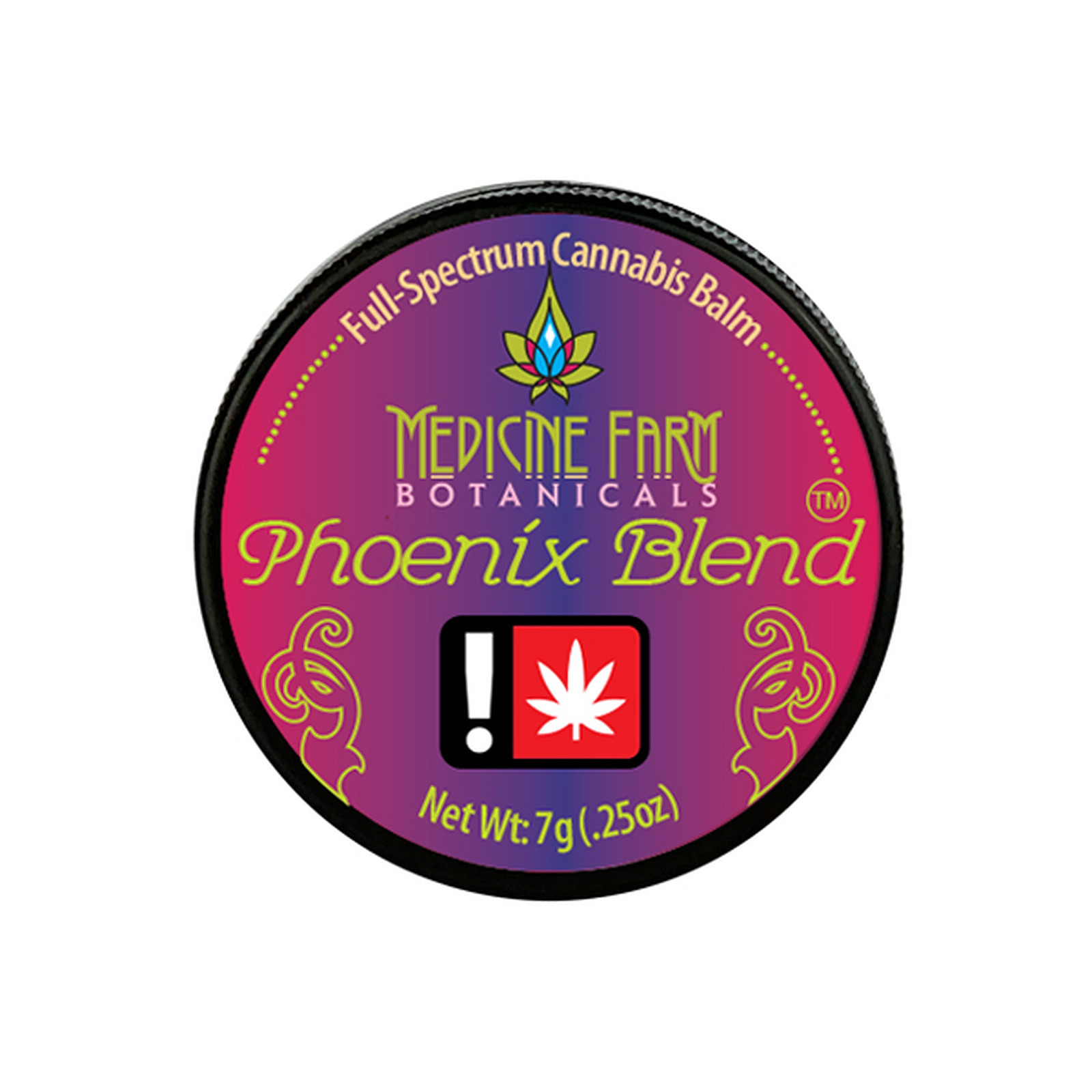 Photograph of product: Phoenix Blend 1:1 2oz Jar (Medicine Farm)